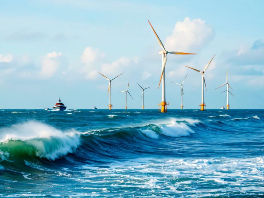 Éolien offshore : des machines plus puissantes pour concurrencer la Chine