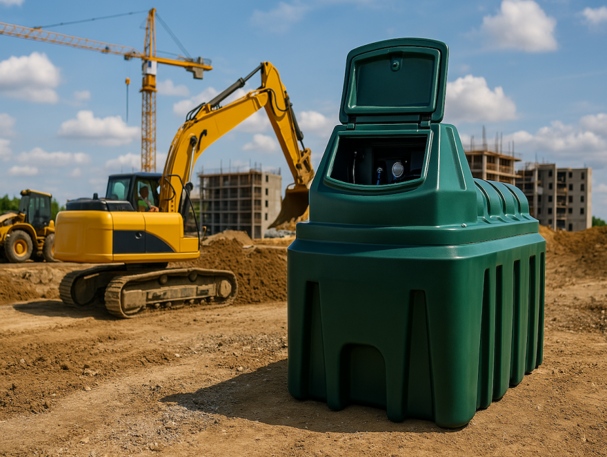 Pourquoi choisir une cuve de stockage GNR pour votre chantier ?