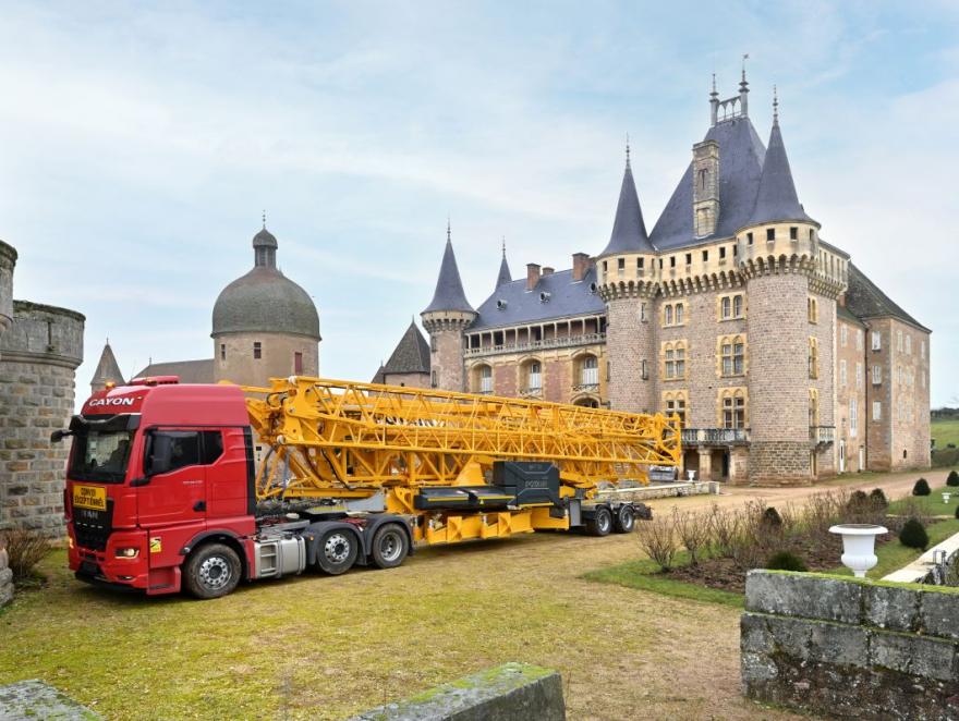 À la Bauma 2025, Potain a présenté sa plus grande grue à montage automatisé Igo-T 139