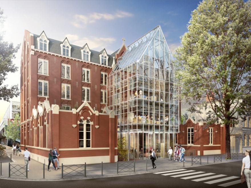 Incendiée puis relancée, la Maison Albert Le Grand renaît au cœur du campus JUNIA