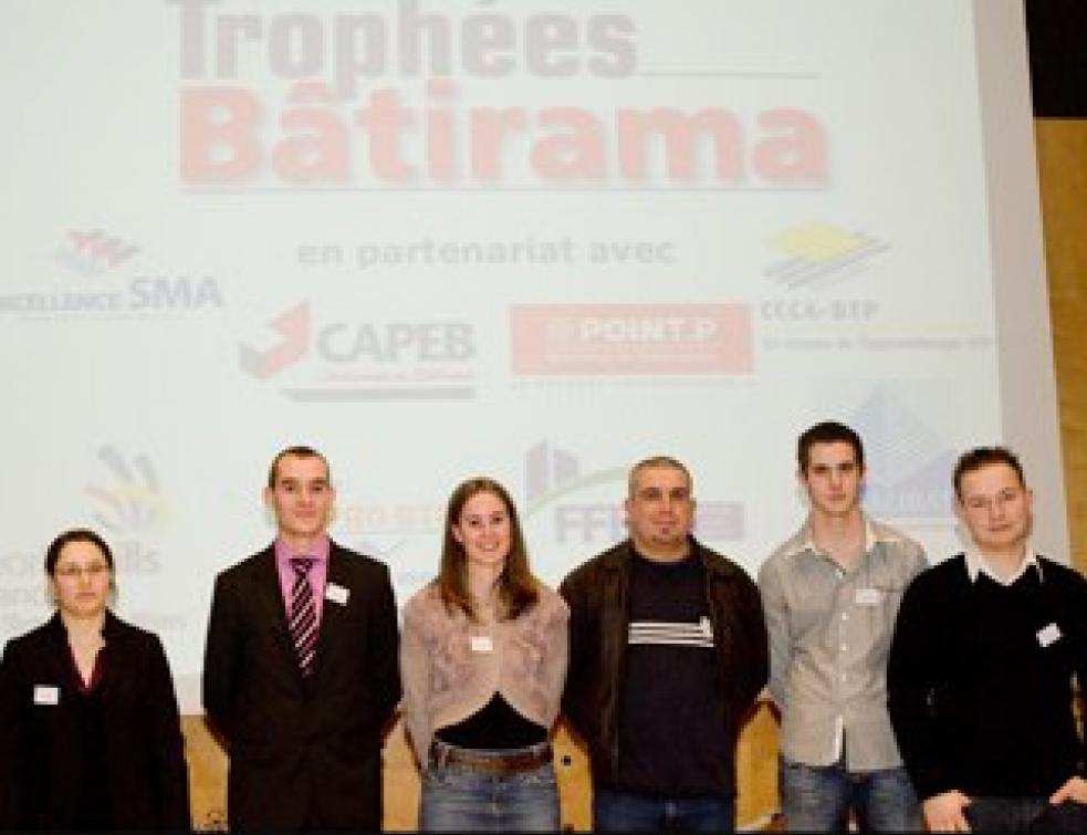 Les vainqueurs des Trophées de l’Apprenti 2011