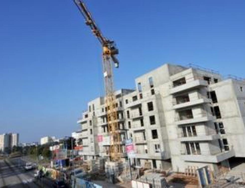 Logement: forte progression des mises en chantier