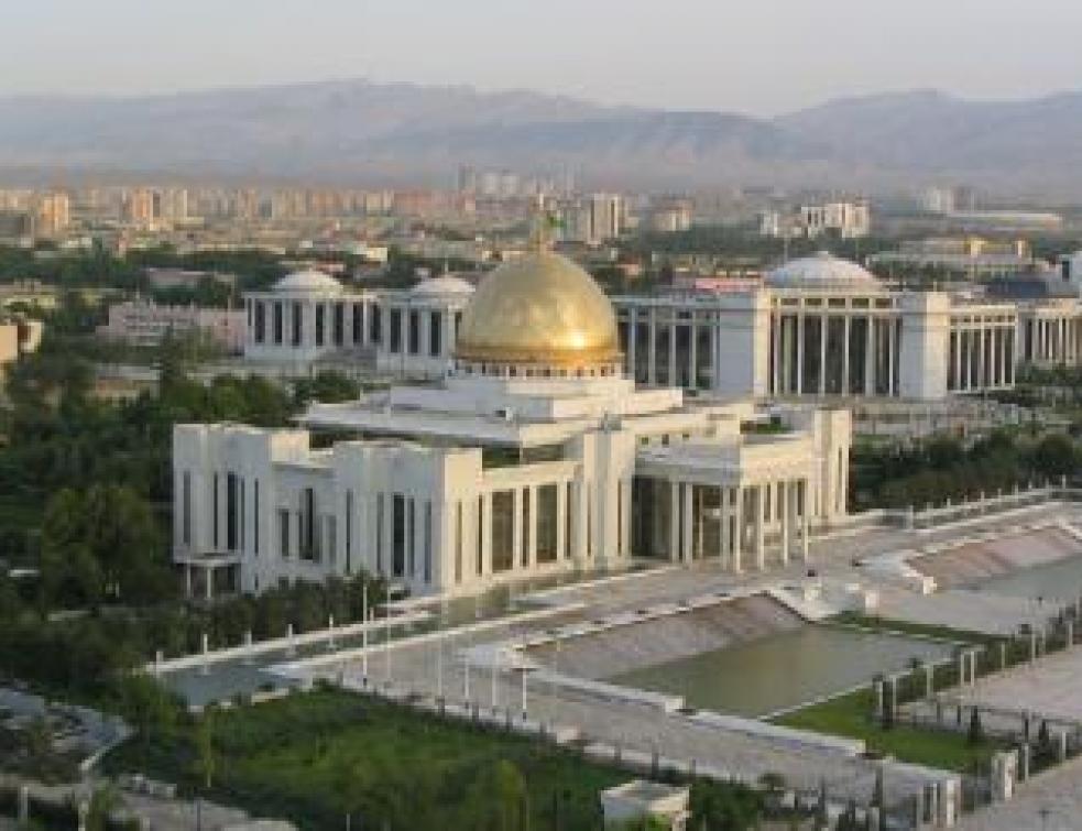 Bouygues inaugure un complexe présidentiel au Turkménistan