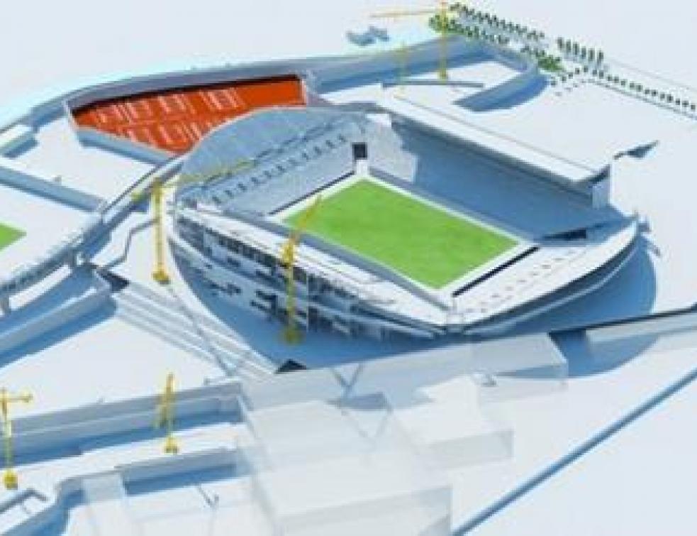 Début des travaux du nouveau stade Vélodrome