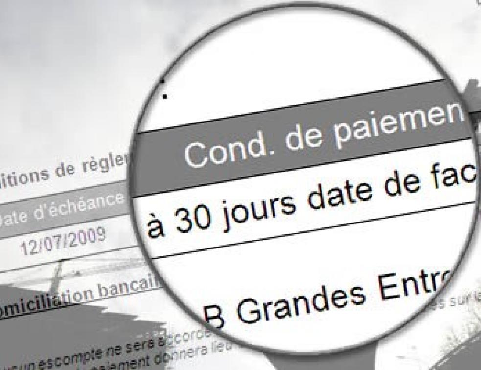 Délais de paiement : les dérogations restent valables jusqu’à fin 2011