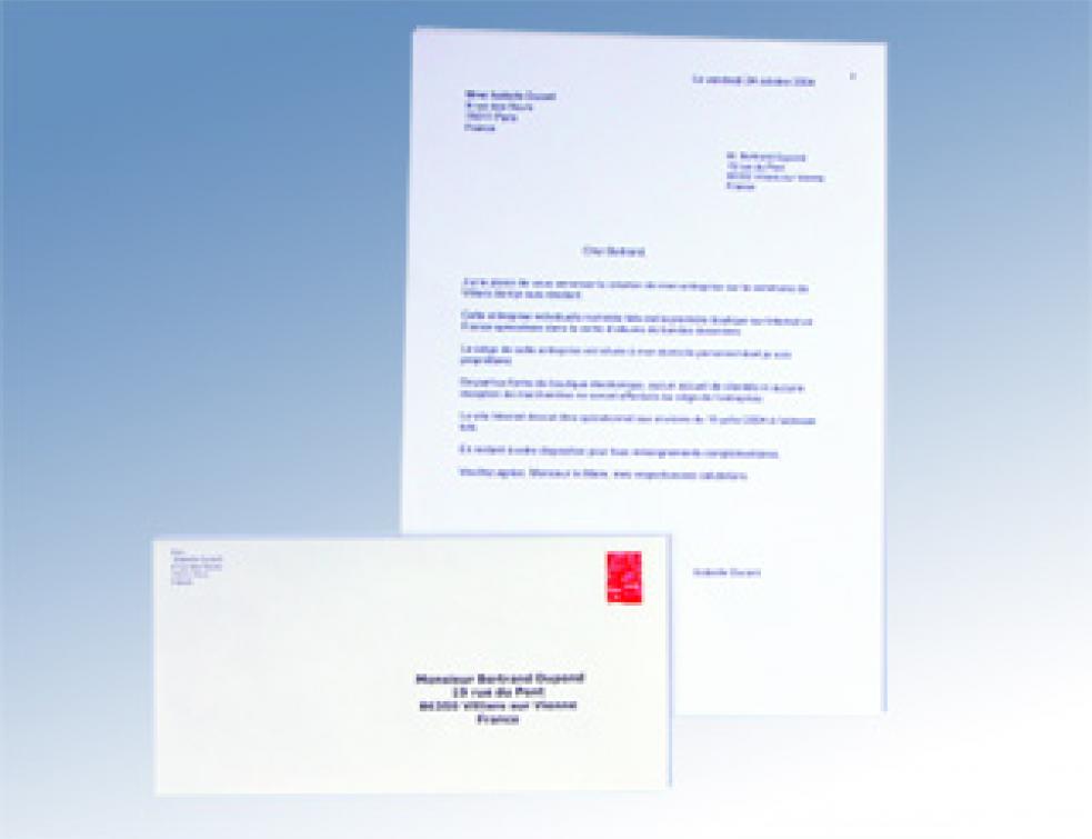Modèle de courrier informant d