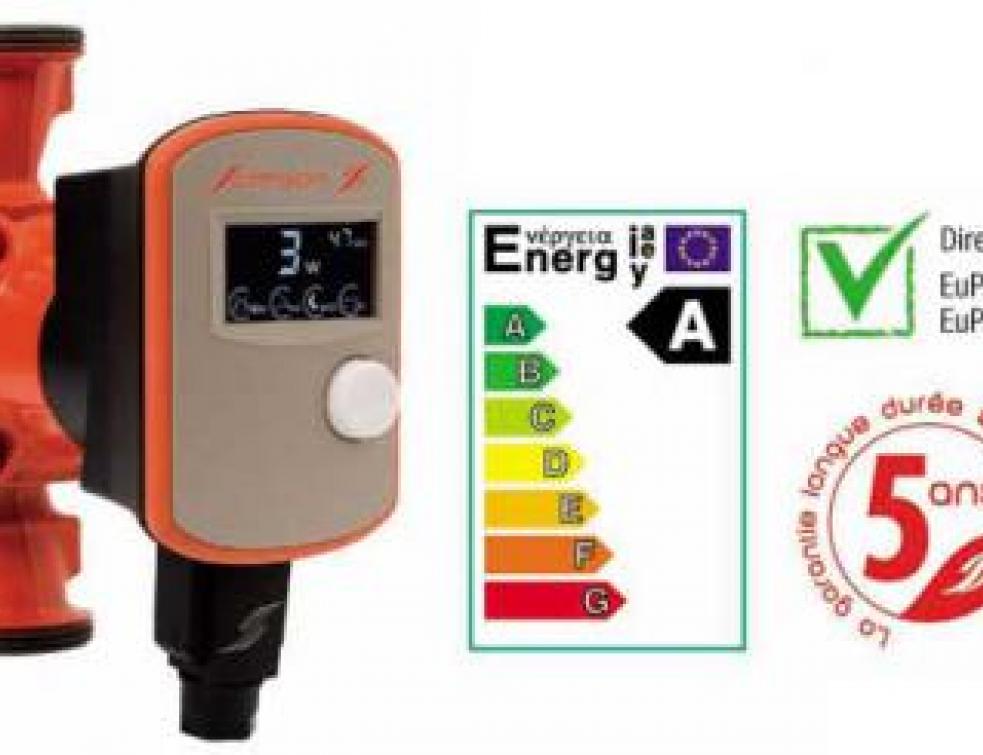 Classe A obligatoire pour les circulateurs de chauffage