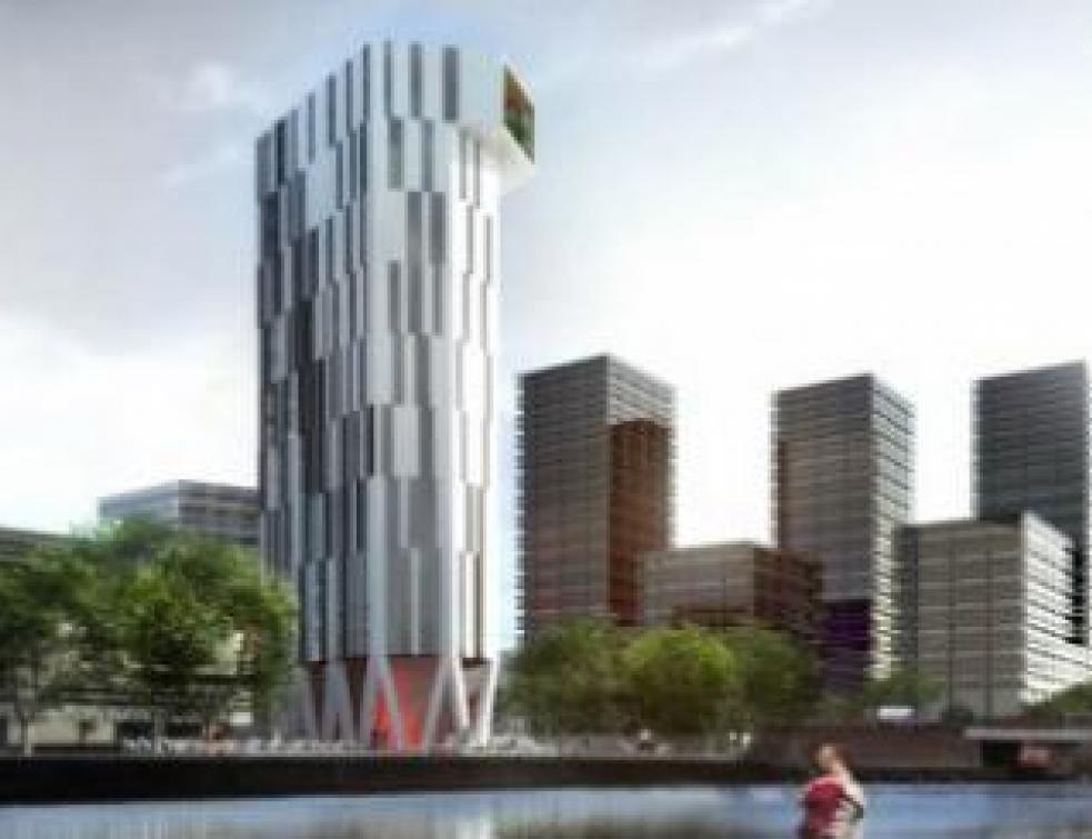 Une tour de logements à énergie positive à Strasbourg
