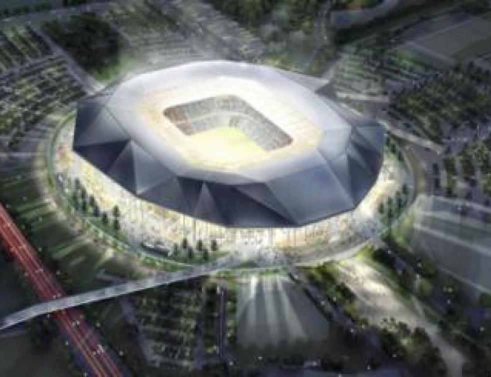 Le département garantit la moitié du prêt du Grand Stade de Lyon
