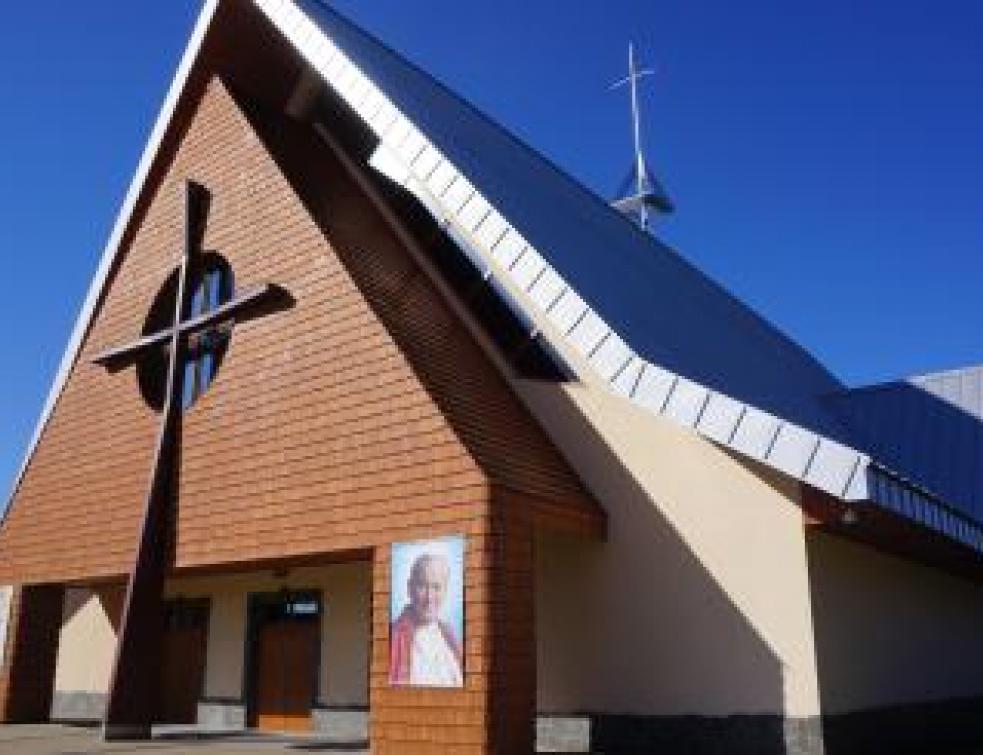 Première église passive en Pologne à Szaflary