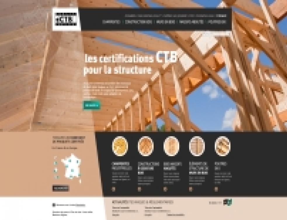 Nouveau site de la marque CTB STRUCTURES