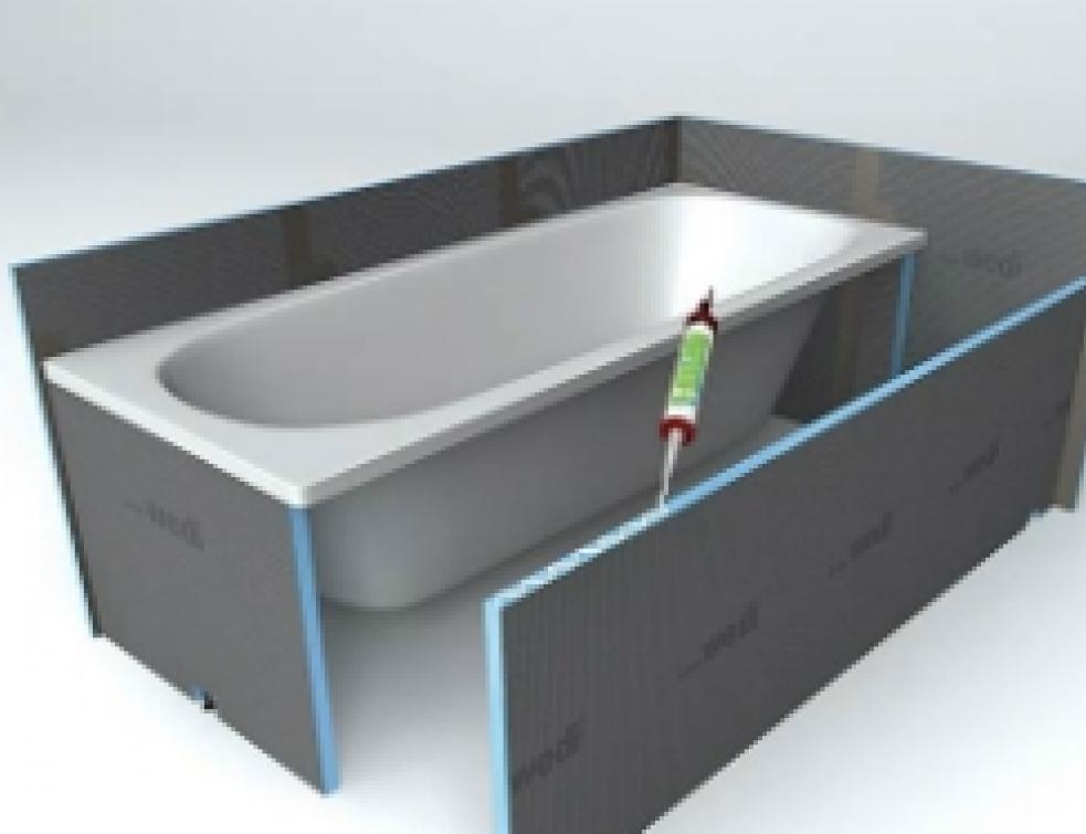WEDI Bathboard : Habillage de baignoire 100% étanche et facile à mettre en œuvre