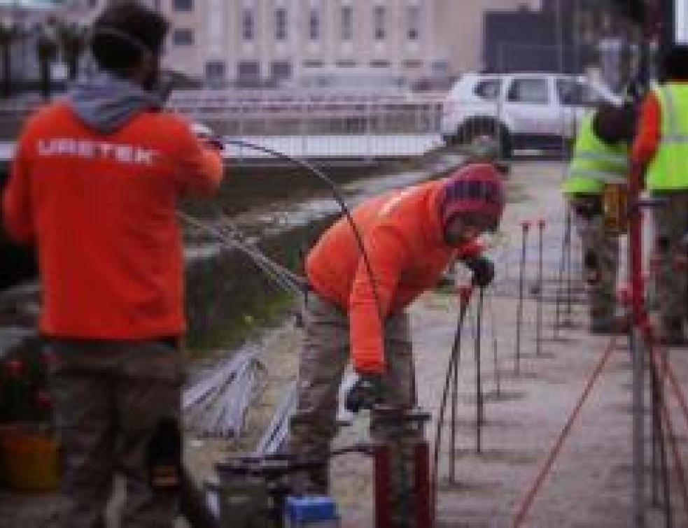 URETEK® sécurise le quai de la Divette à Cherbourg