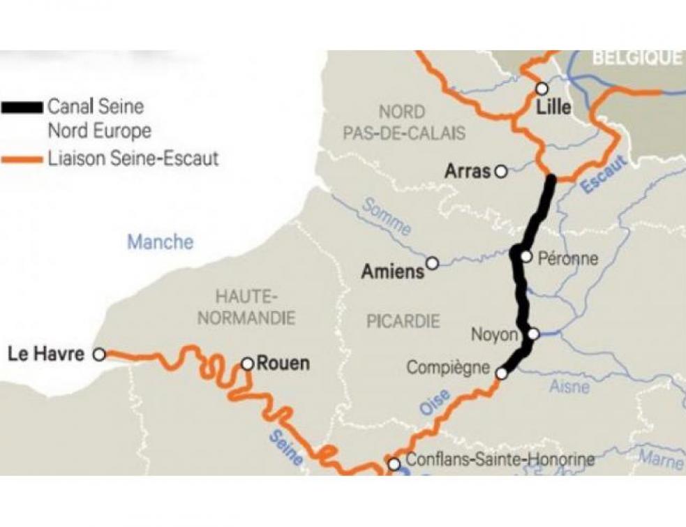 Nouveau report envisagé pour le Canal Seine-Nord