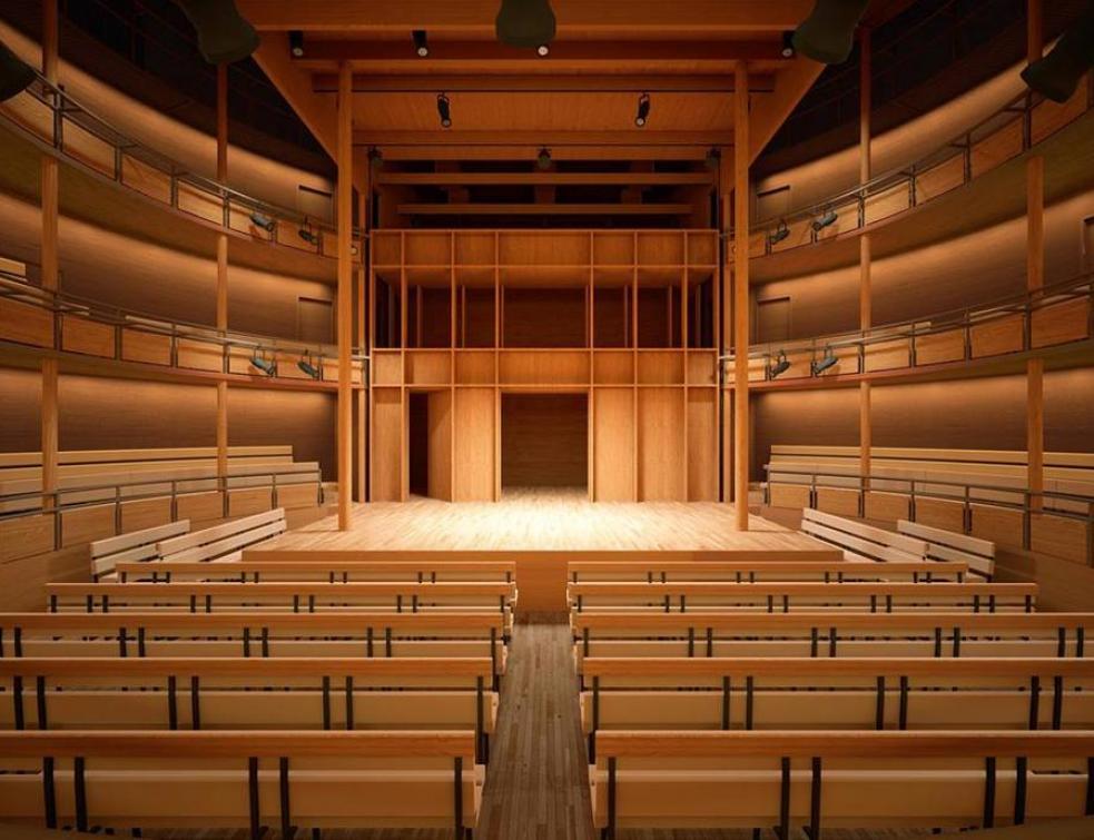 Le théâtre d'Hardelot, meilleure construction en bois dans le monde