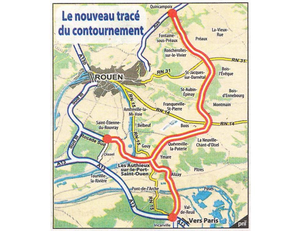 L'Etat valide un projet autoroutier contesté à Rouen