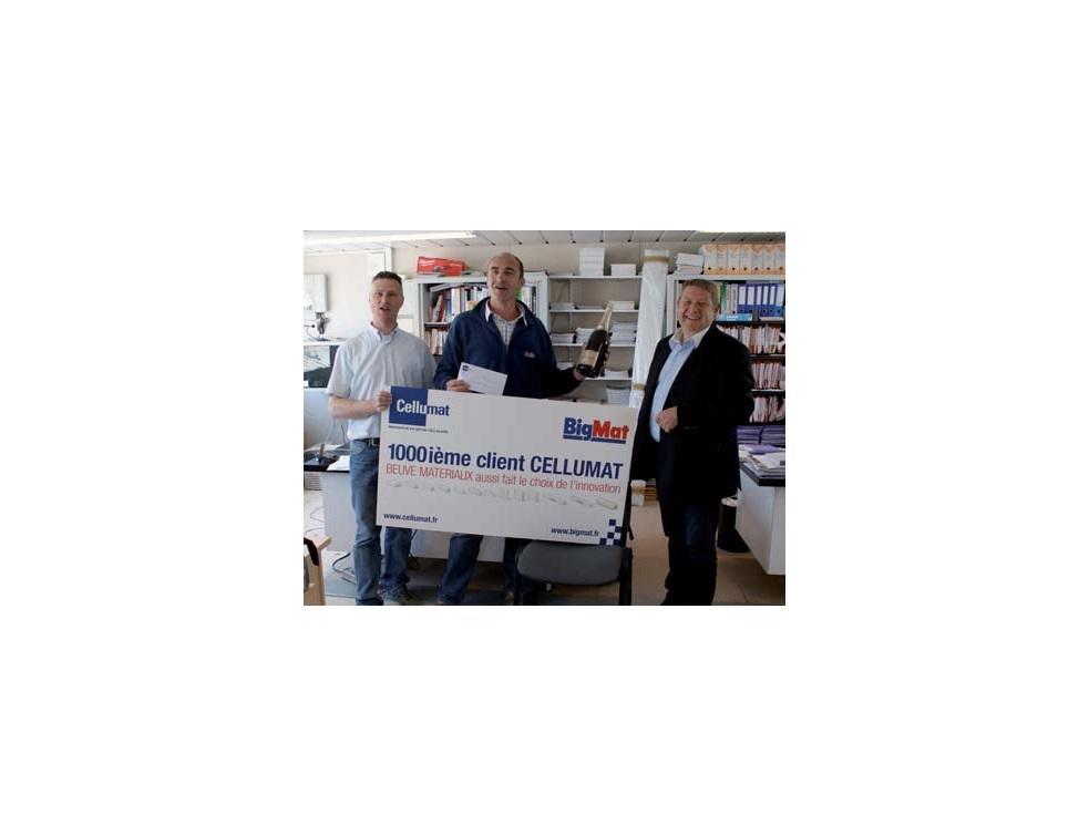 1000 clients pour Cellumat Le fabricant renforce ses positions commerciales
