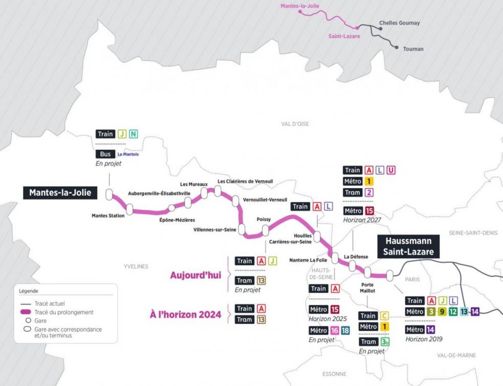 IIe-de-France : d'importants surcoûts pour le chantier du RER E