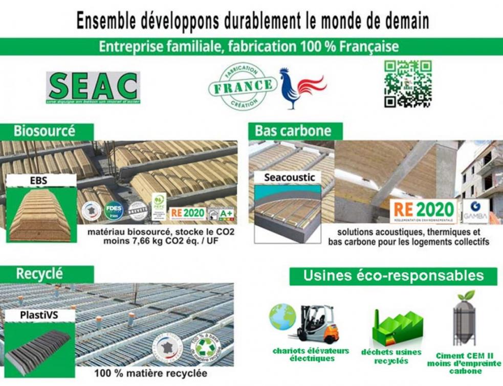 Seac s'engage dans le développement durable