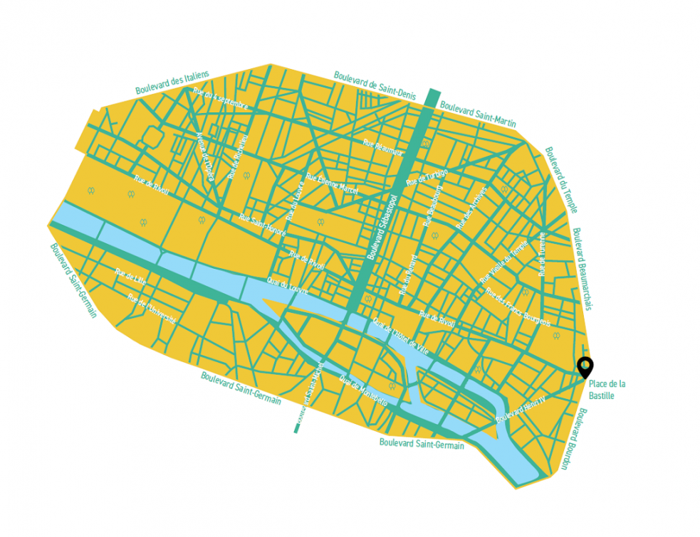 L'interdiction du trafic de transit dans le centre de Paris reportée à 2024