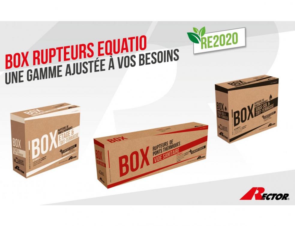 Nouvelle gamme box de rupteurs Equatio  – moins de références, plus de performances compatibles à la RE2020 !