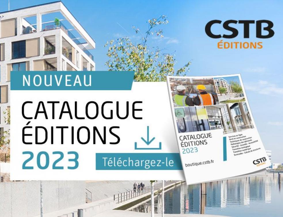 CSTB Éditions | NOUVEAU Catalogue 2023