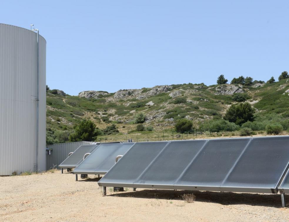 Installations solaires thermiques avec des capteurs vitrés à Narbonne