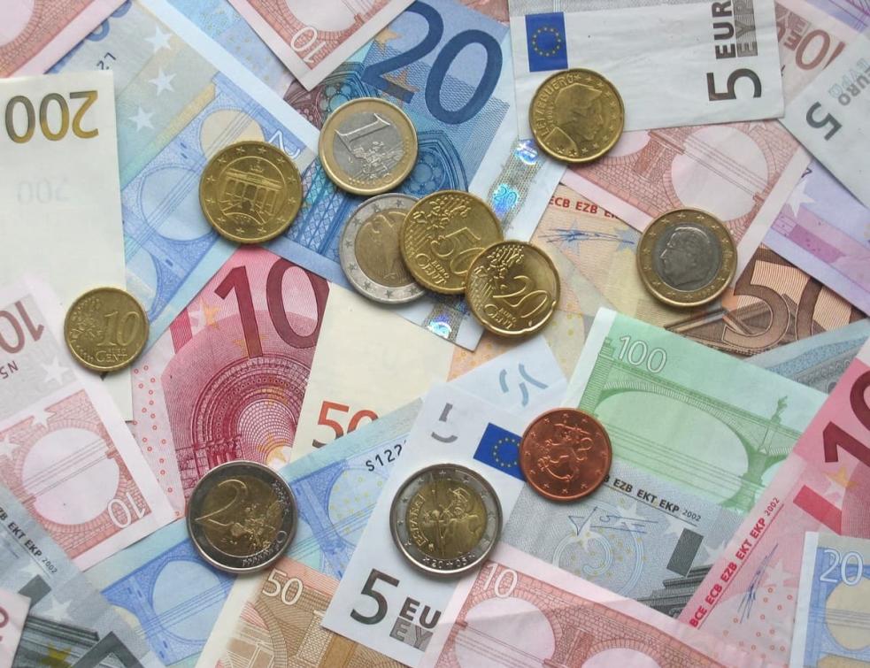 Euros en billets et pièces