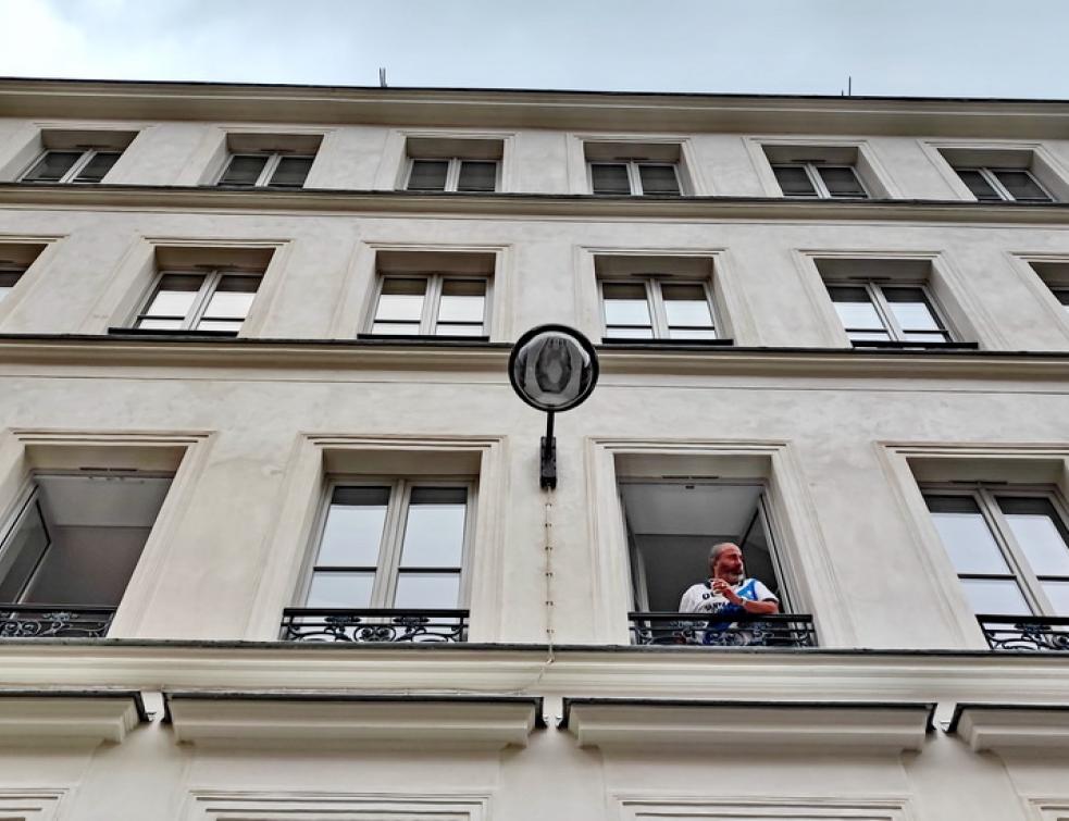 La façade rénovée du 65 rue Meslay dans le troisième arrondissement de Paris