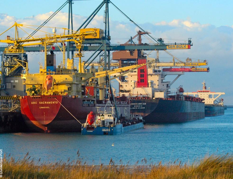 Le port industrialo-portuaire de Dunkerque. © Dunkerque Port