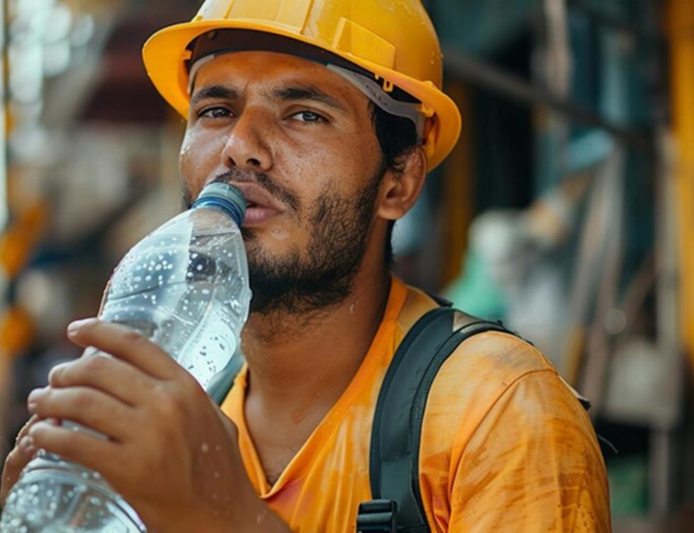 Prise en charge de la canicule par le régime intempéries du BTP. © Freepik