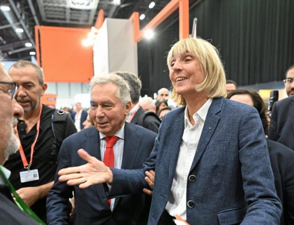 Valérie Létard à la rencontre des acteurs du logement, à Montpellier. © Jean-Michel Mart / ML