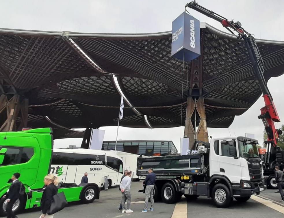 L’IAA Transportation est le plus grand salon d’utilitaires au monde. © Nicolas Dembreville