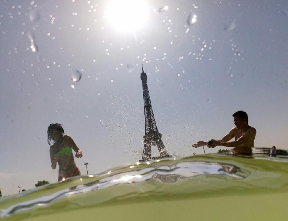 Demain, il fera à Paris le même climat … qu'à Séville ! © Dominique Faget / AFP