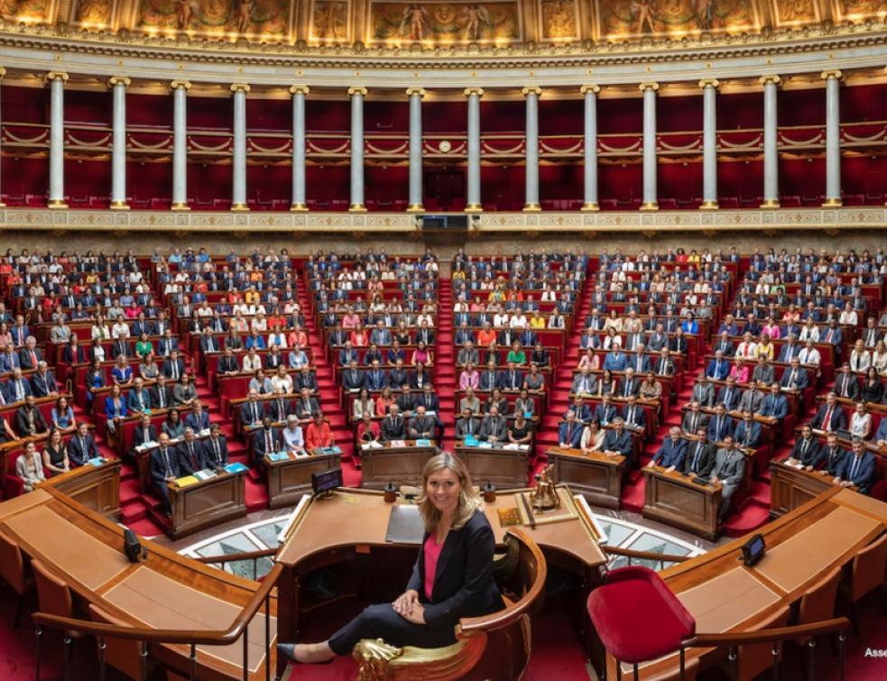 Motion de censure contre Michel Barnier à l'Assemblée nationale. © Assemblée nationale