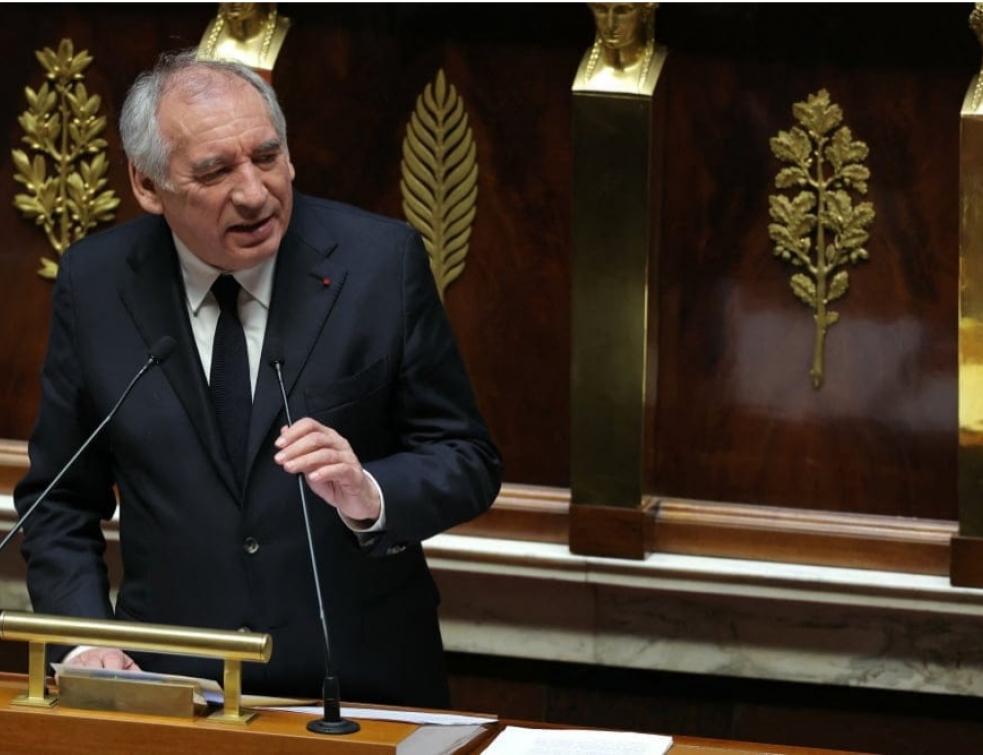 François Bayrou fait son discours de politique générale. © Thomas Samson / AFP