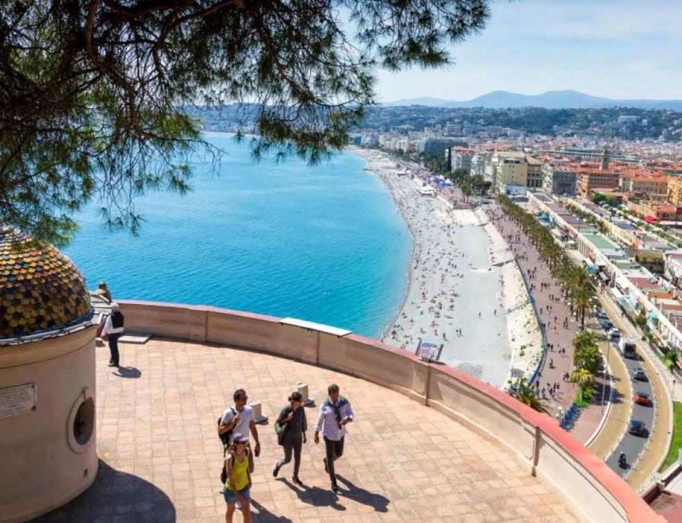 Vue sur Nice de la tour Bellanda. © Ville de Nice