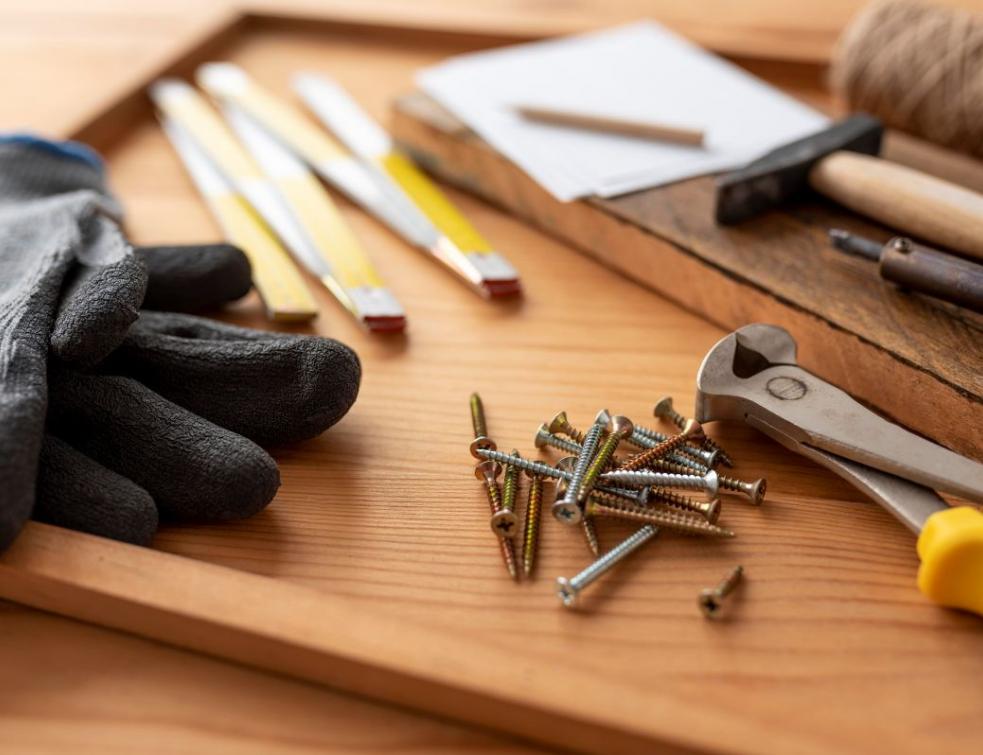 Chiffre d'affaires en baisse de 4,3 % pour le marché du bricolage. © Freepik