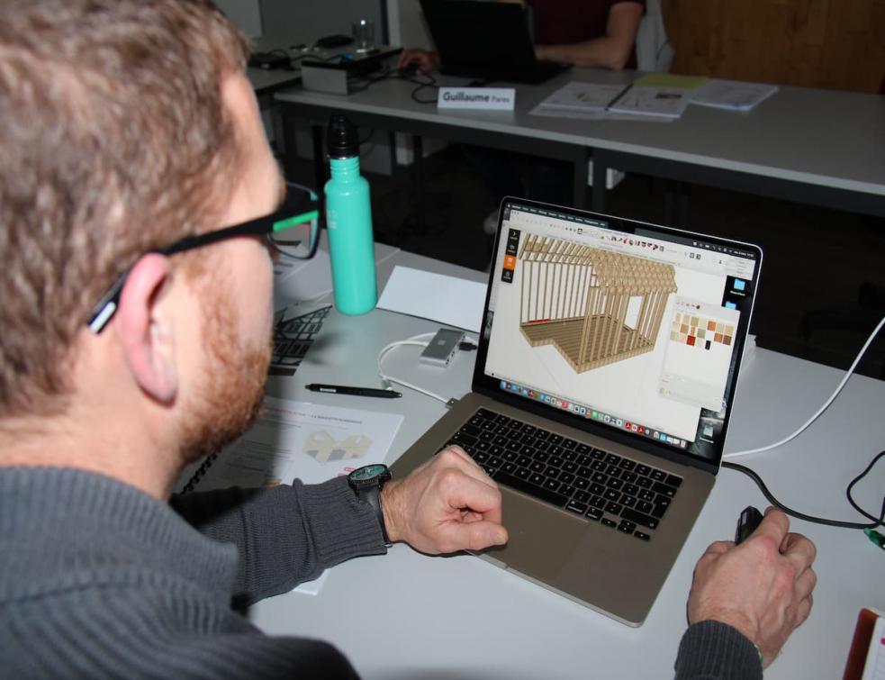 Formation SketchUp chez Bois PE