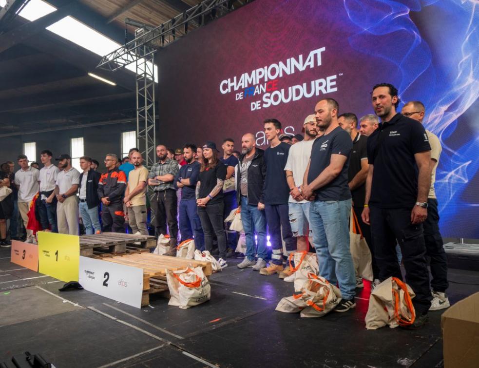 Finale de la troisième édition du Championnat de France de soudure. © Bernard Reinteau
