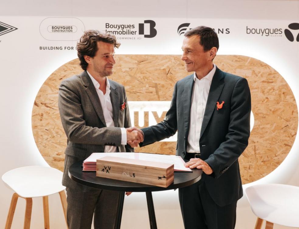 Philippe Jouy et Timothée Boitouzet annoncent un partenariat stratégie. © Aurore Baron