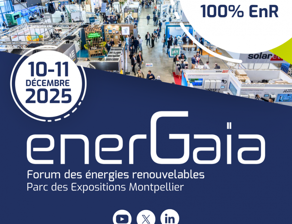EnerGaïa, le forum 100 % EnR. © EnerGaïa