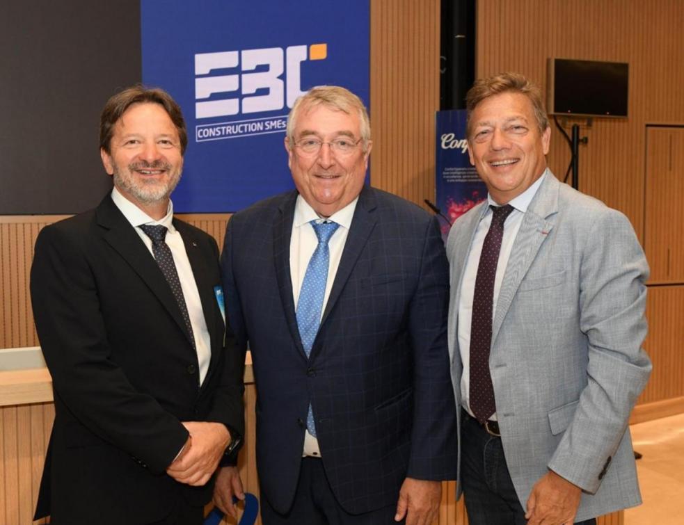 De gauche à droite : Enrico Mancini, Philip van Nieuwenhuizen, Jean-Christophe Repon. © ANAEPA
