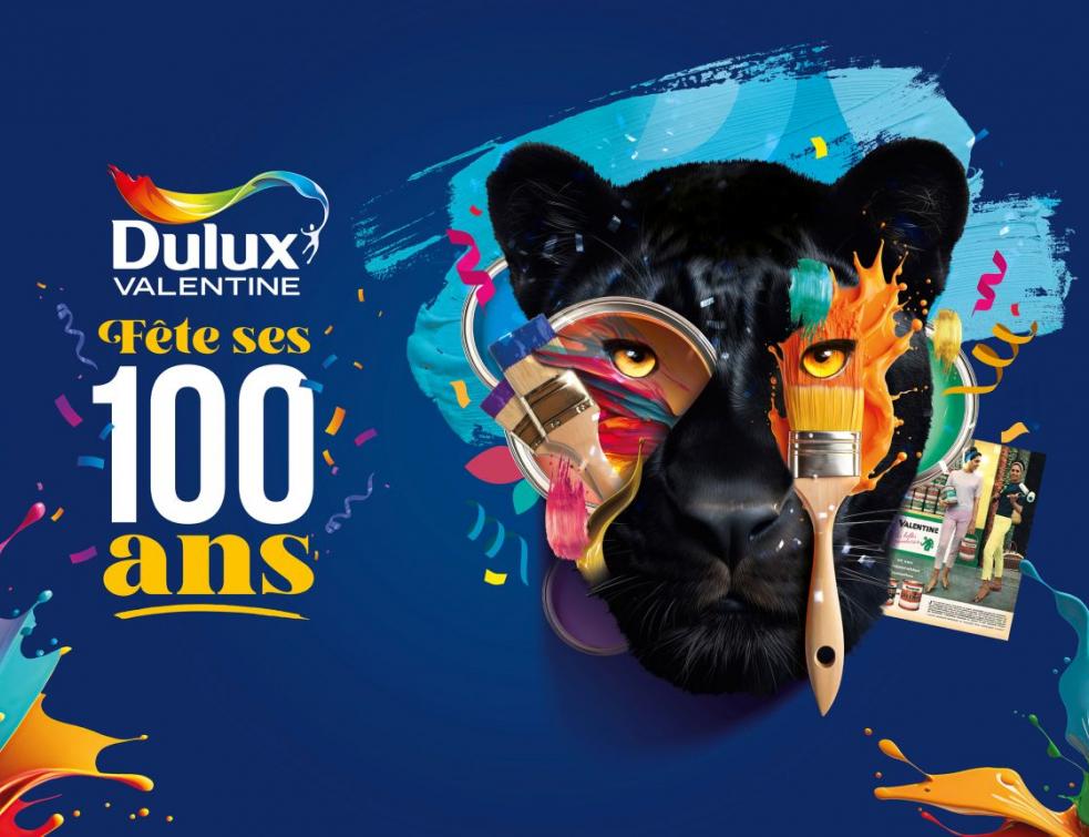 Les cent ans de Dulux Valentine.  © Dulux Valentine