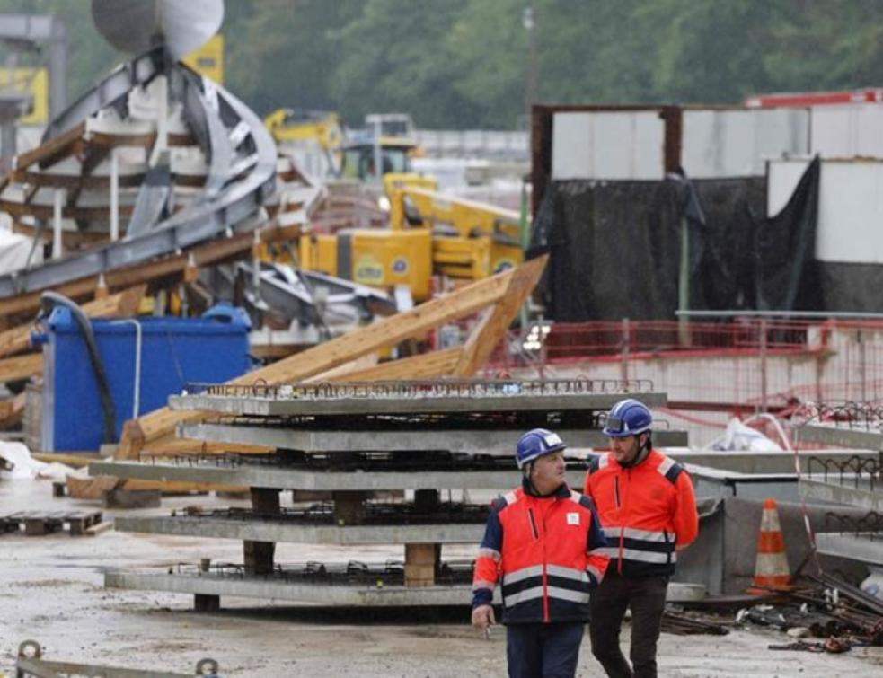 Chantier du GPE : Eiffage condamnée pour homicide involontaire. © Ludovic Marin / AFP