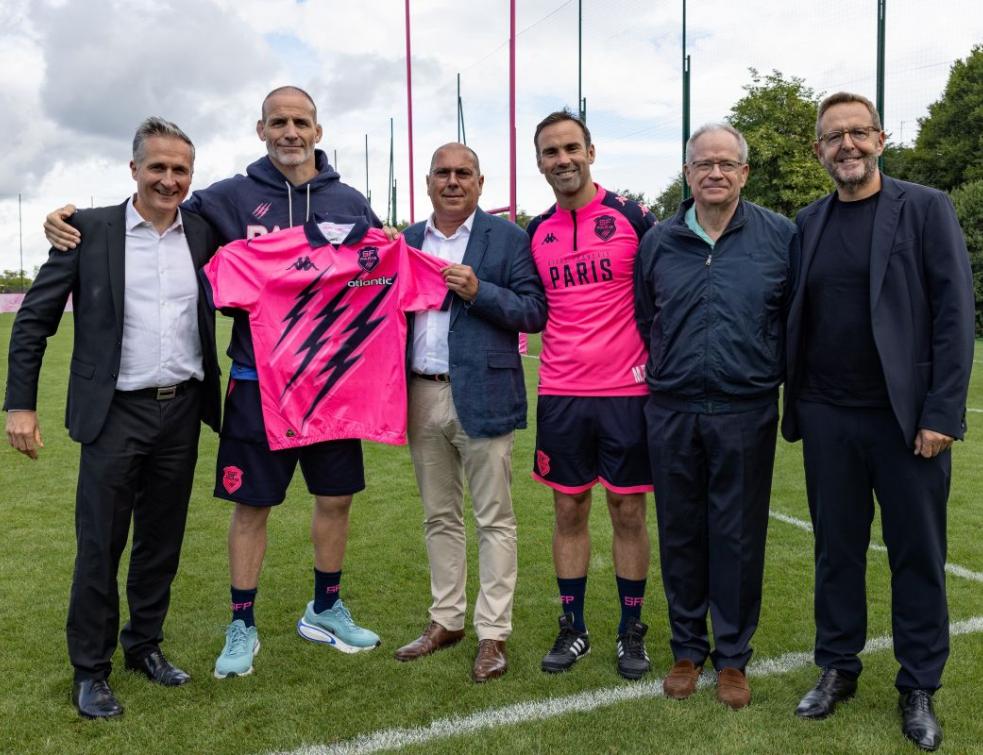 Atlantic devient partenaire du Stade Français Paris. © Atlantic