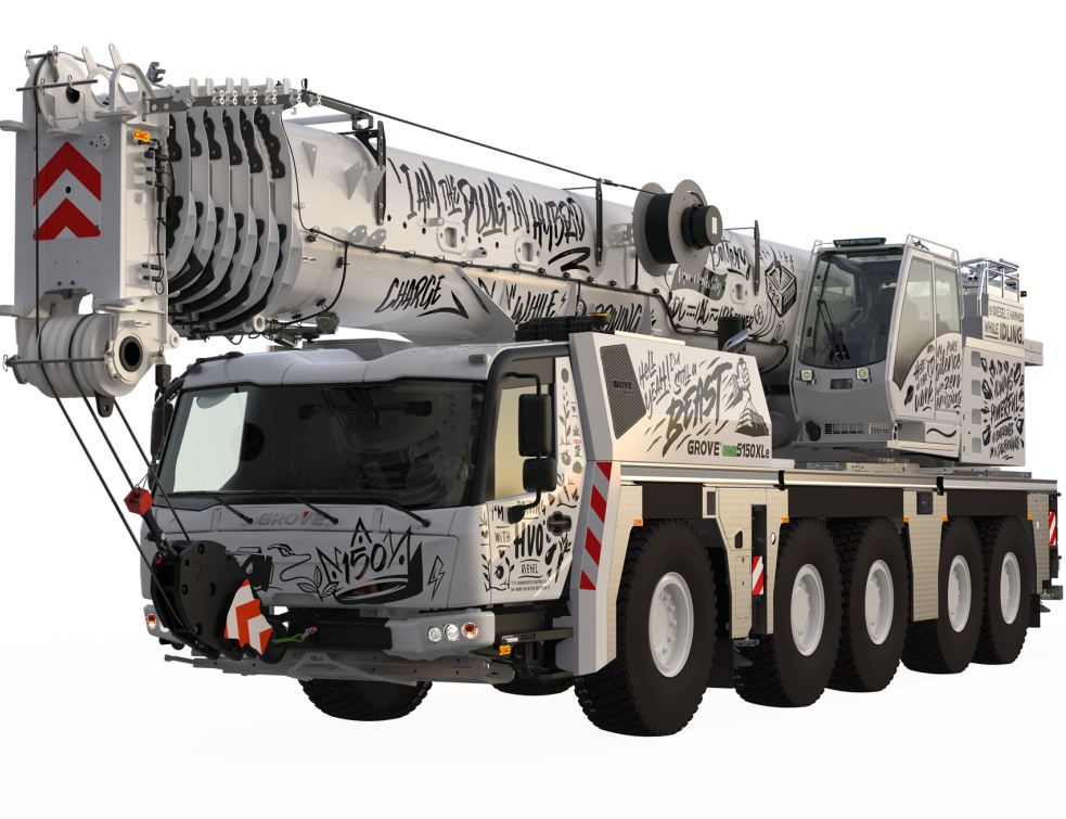 Salon JDL Expo 2025 : les grues Grove feront le show. © Manitowoc