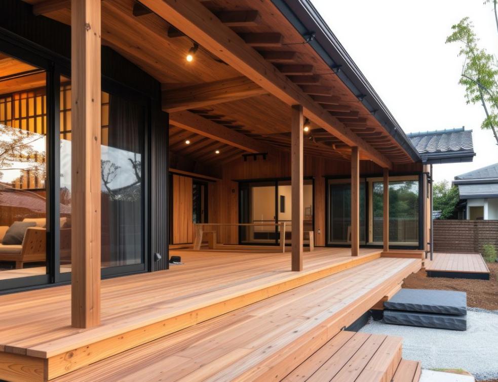 Terrasses et bardages en bois. © Freepik