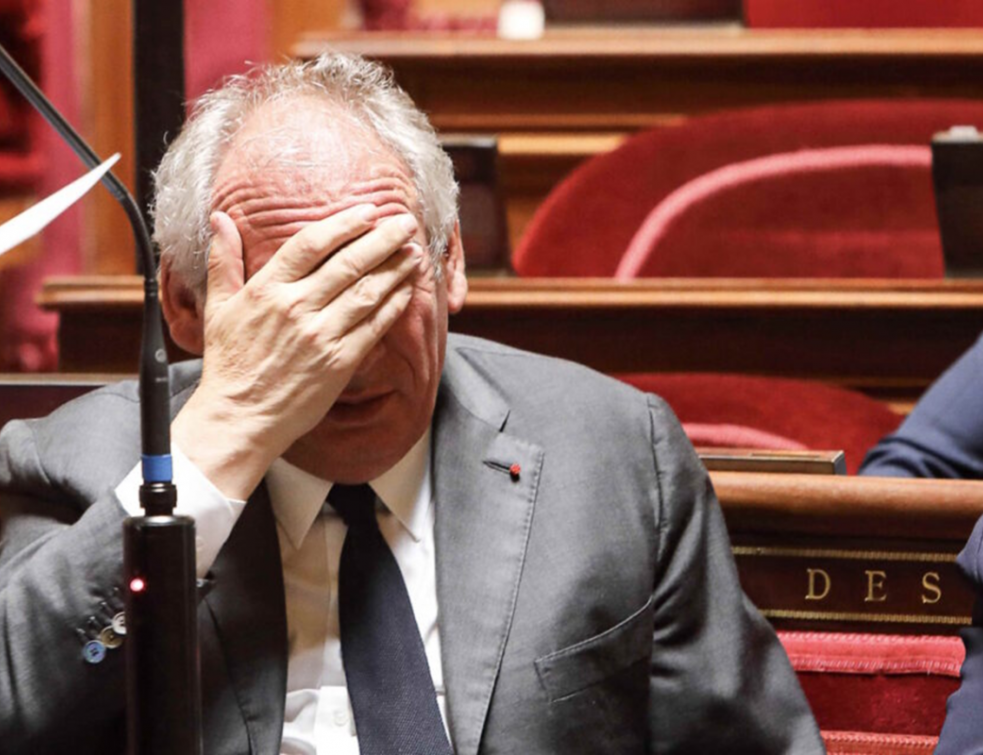 C'est fini, pour François Bayrou. © Daniel Perron / AFP