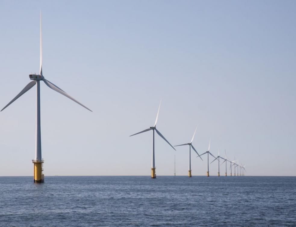 Parcs éoliens français en mer. © Freepik